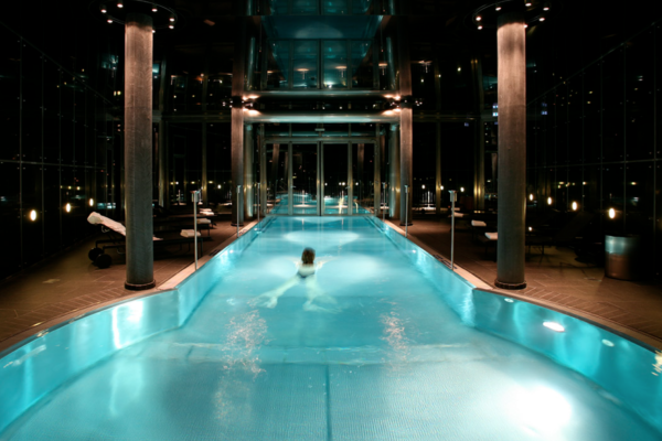 stunning spa in zermatt at the omnia hotel